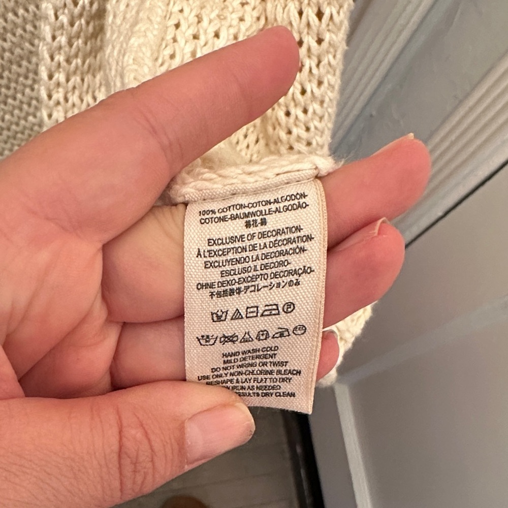 Free People Ivory Knit Sweater - Picture 4 of 5